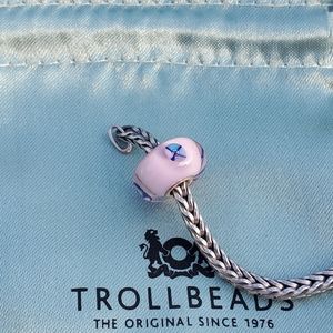 ~NIB~ Trollbeads Pink Bead